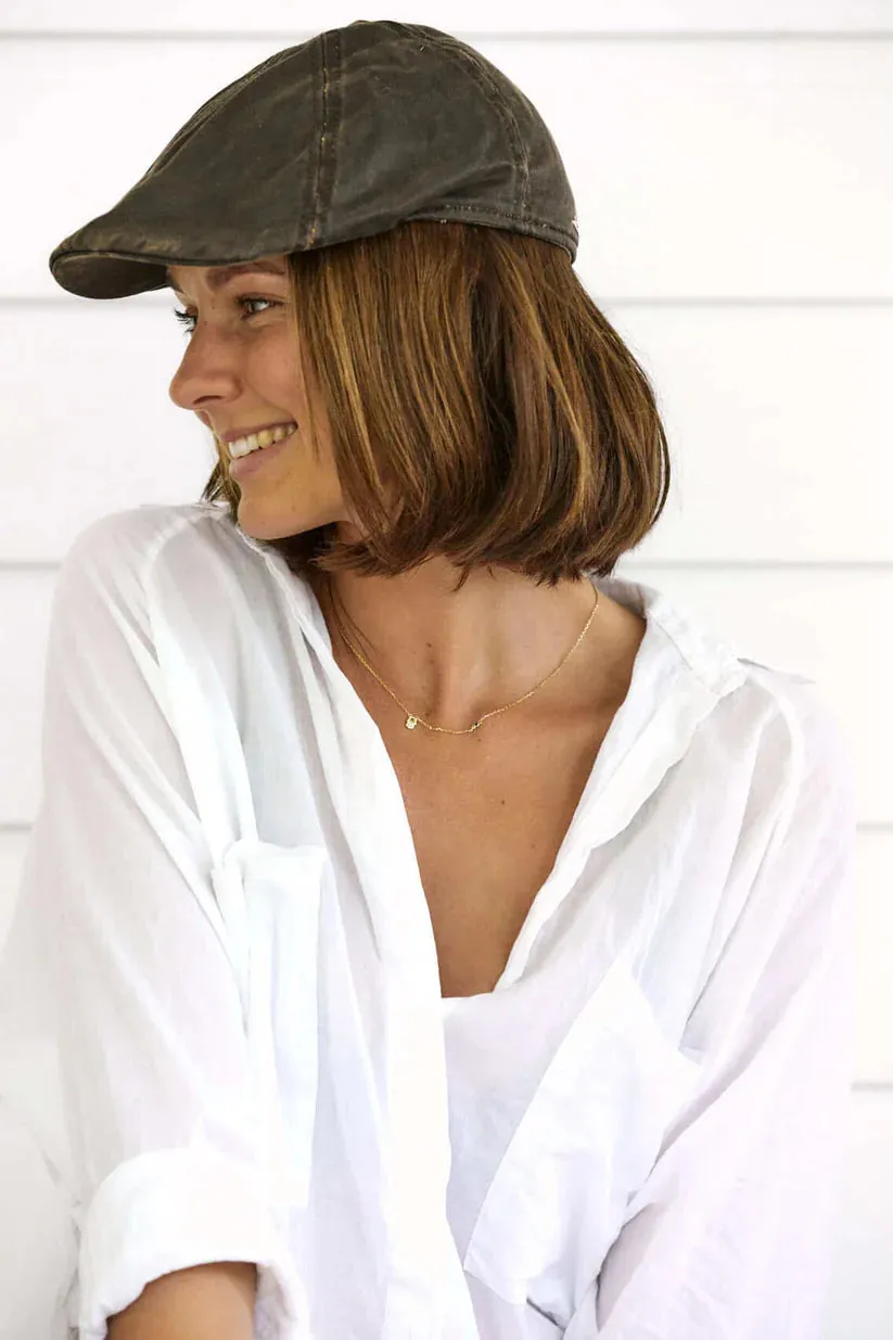 A--CONNER Merrik Weathered Cotton Ivy Cap, Style#Y1249