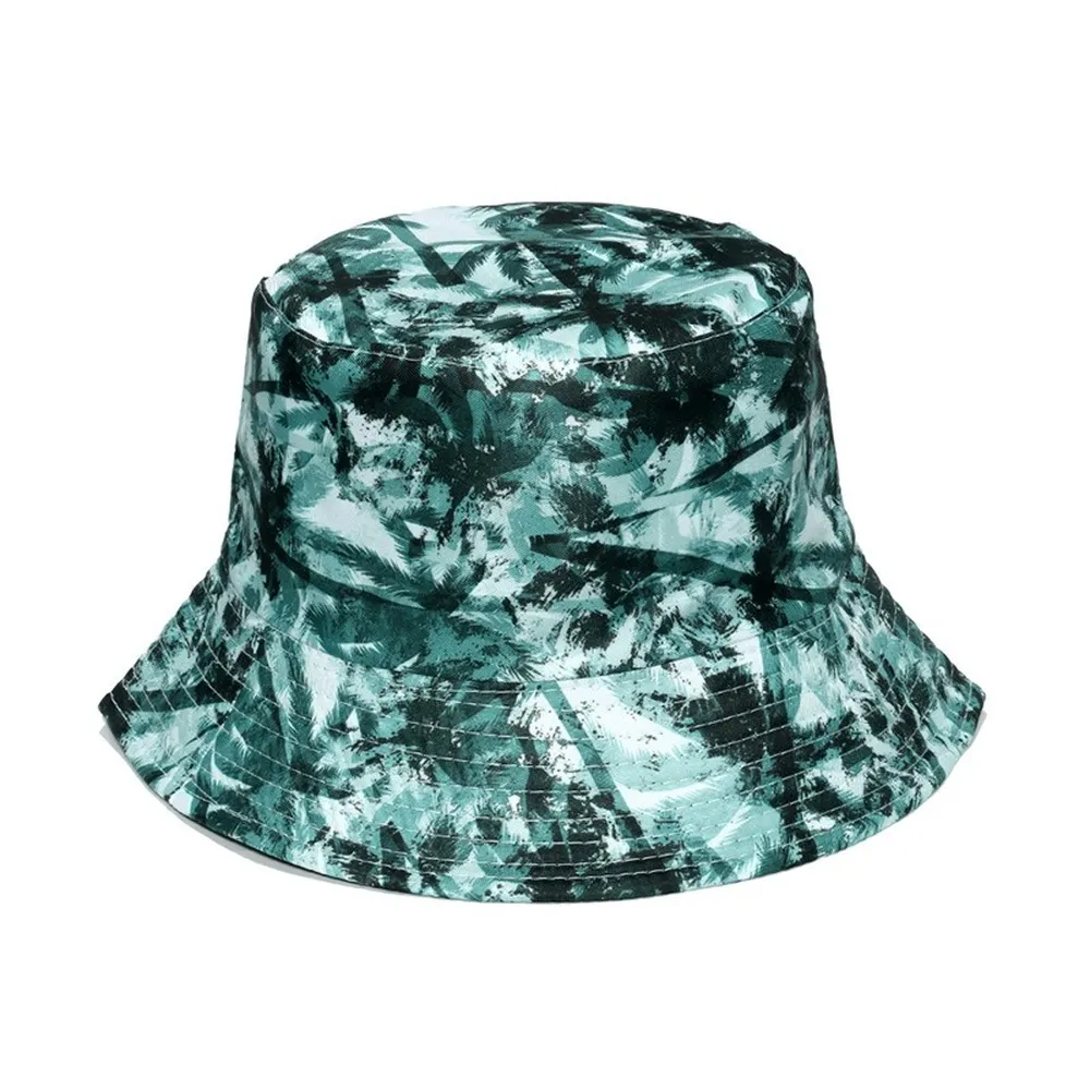 Beach Hat Tropical Style Print Fisherman Hat