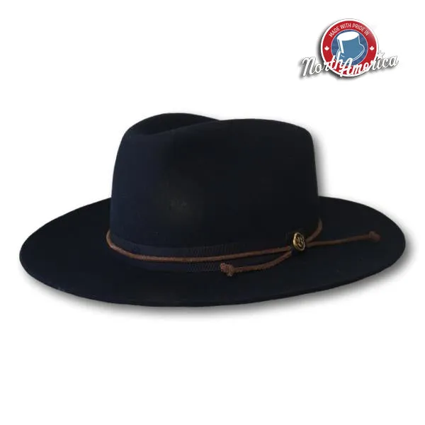 Biltmore Nubuck Distressed Fedora