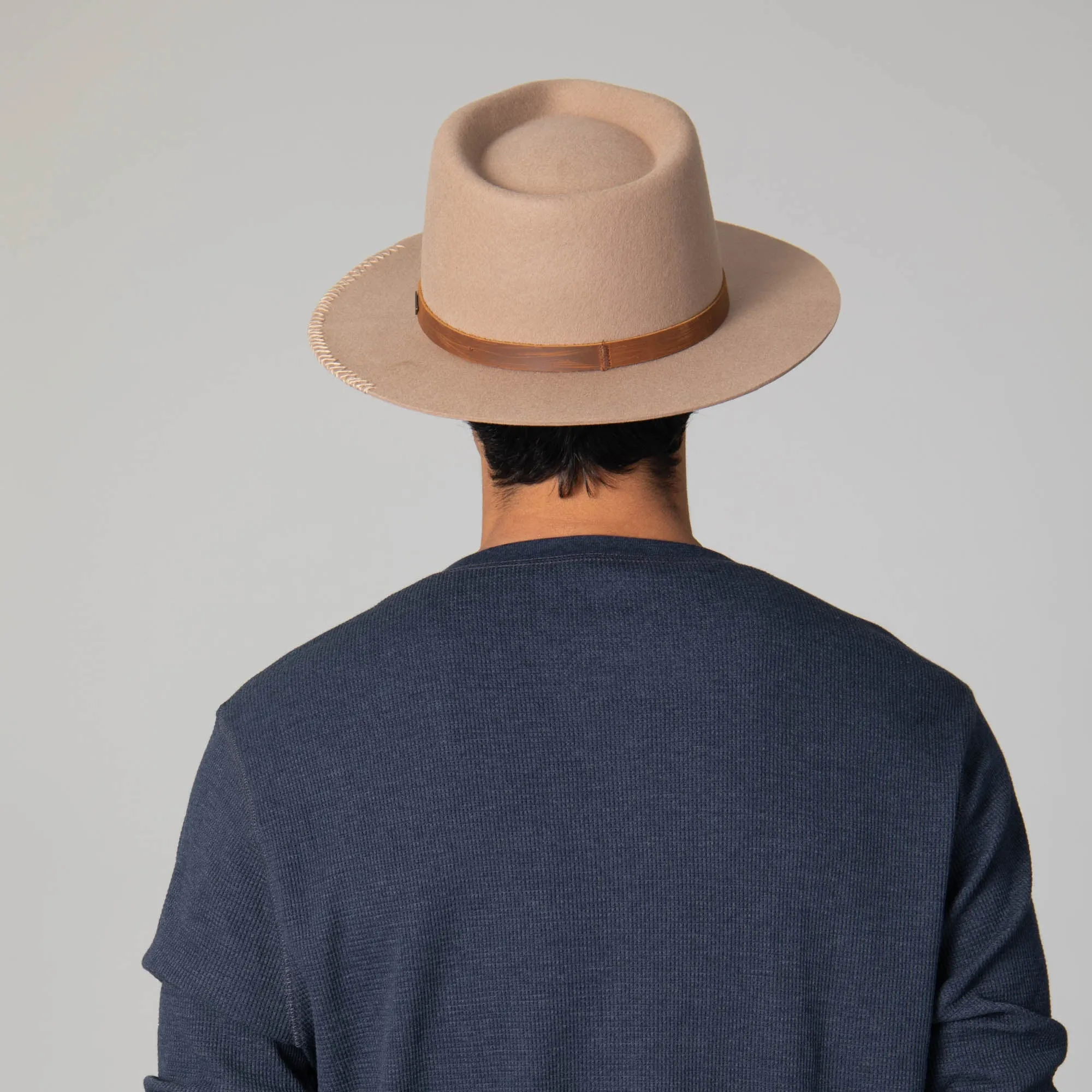 Black Label Wool Felt Fedora