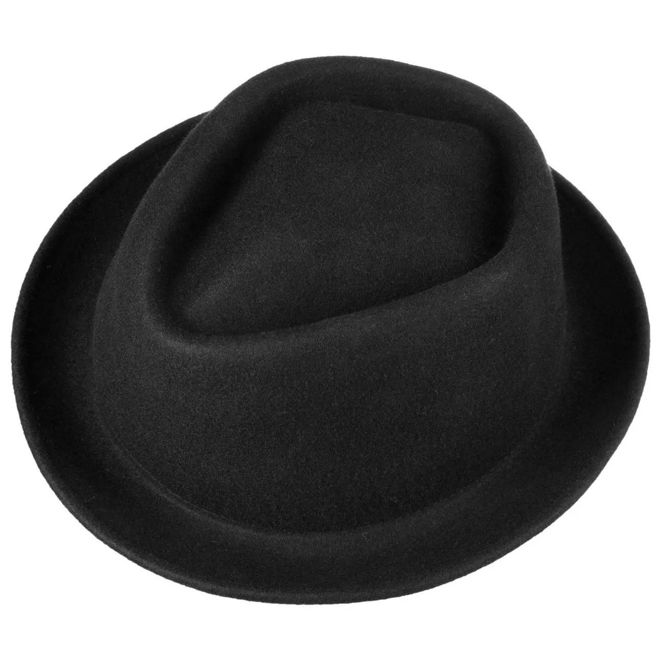 Blank Pork Pie Felt Hat