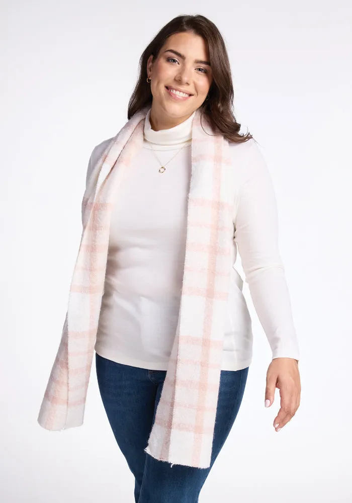 Bradie Scarf - Mauve Plaid