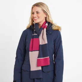 Brington Colour Blocked Scarf - Cerise