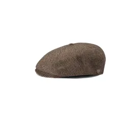 Brood Newsboy Cap | Brown/Khaki