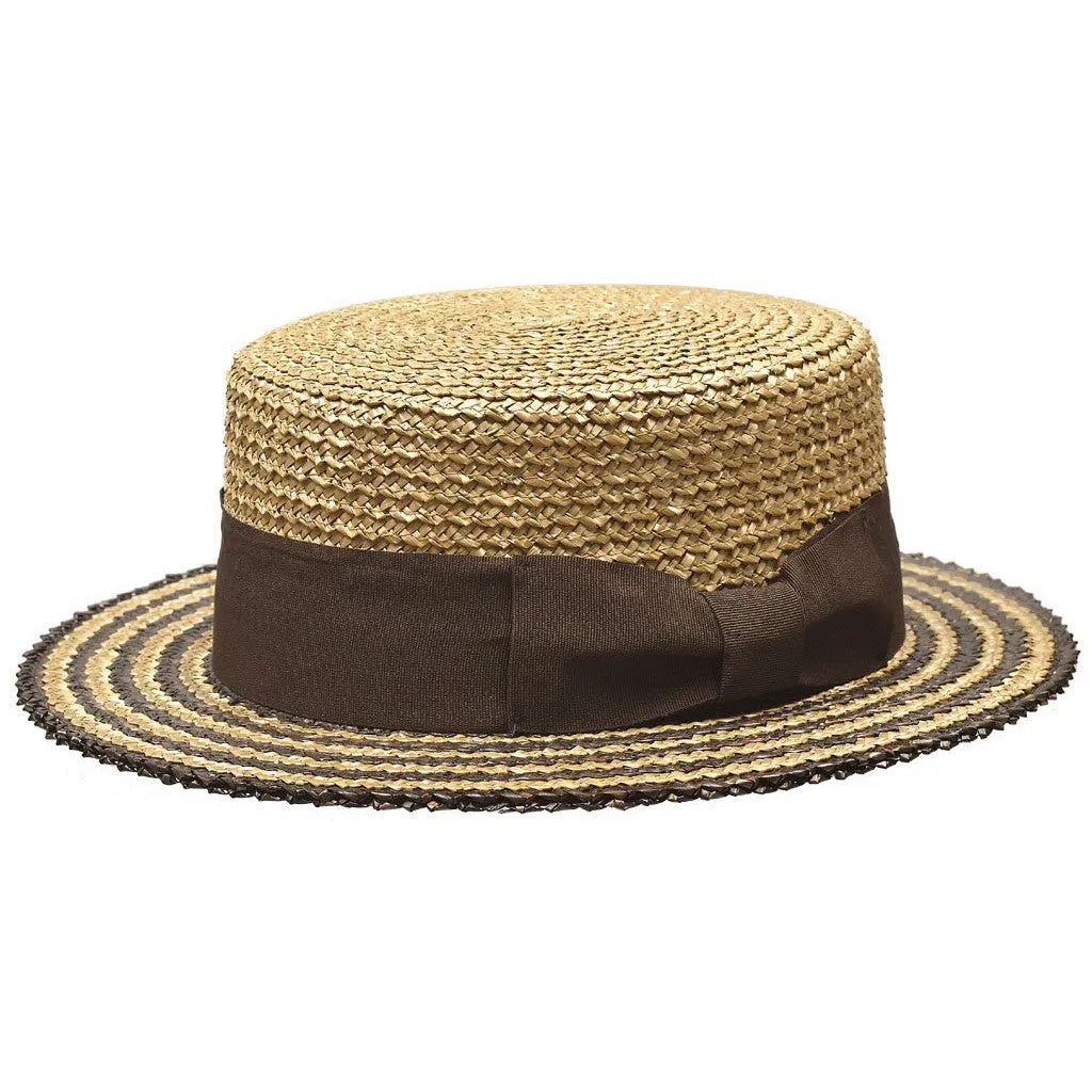 Bruno Capelo Italia 4-Ply Koberg Straw Boater