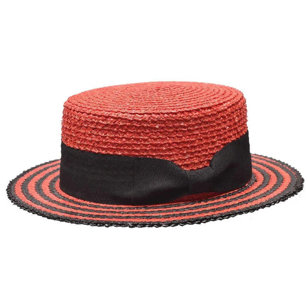 Bruno Capelo Italia 4-Ply Koberg Straw Boater