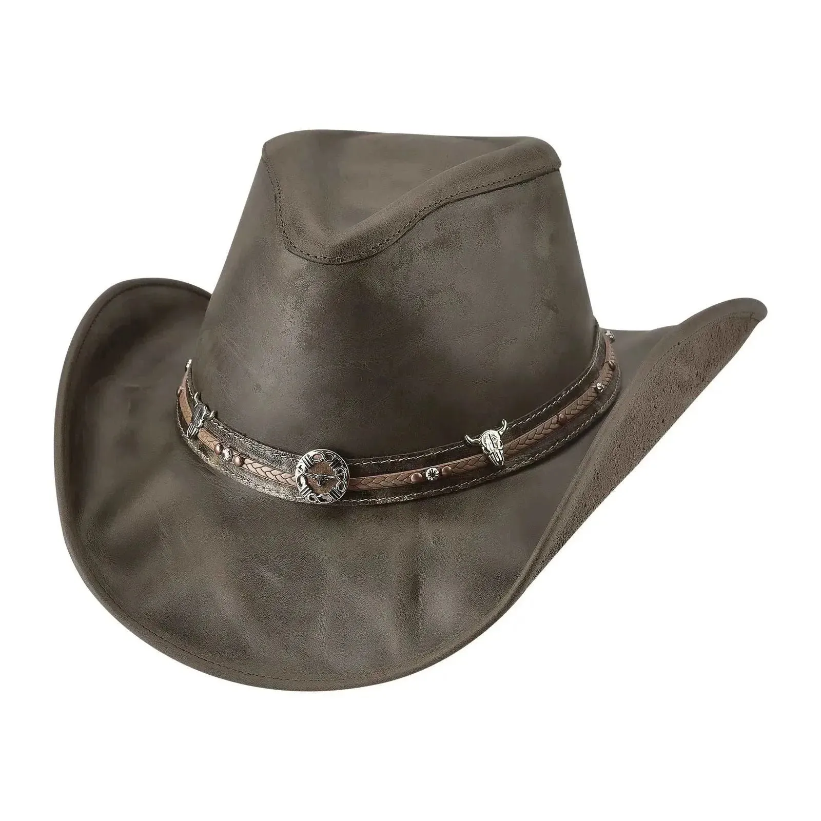 Bullhide Blazing A Trail - Leather Cowboy Hat (closeout)