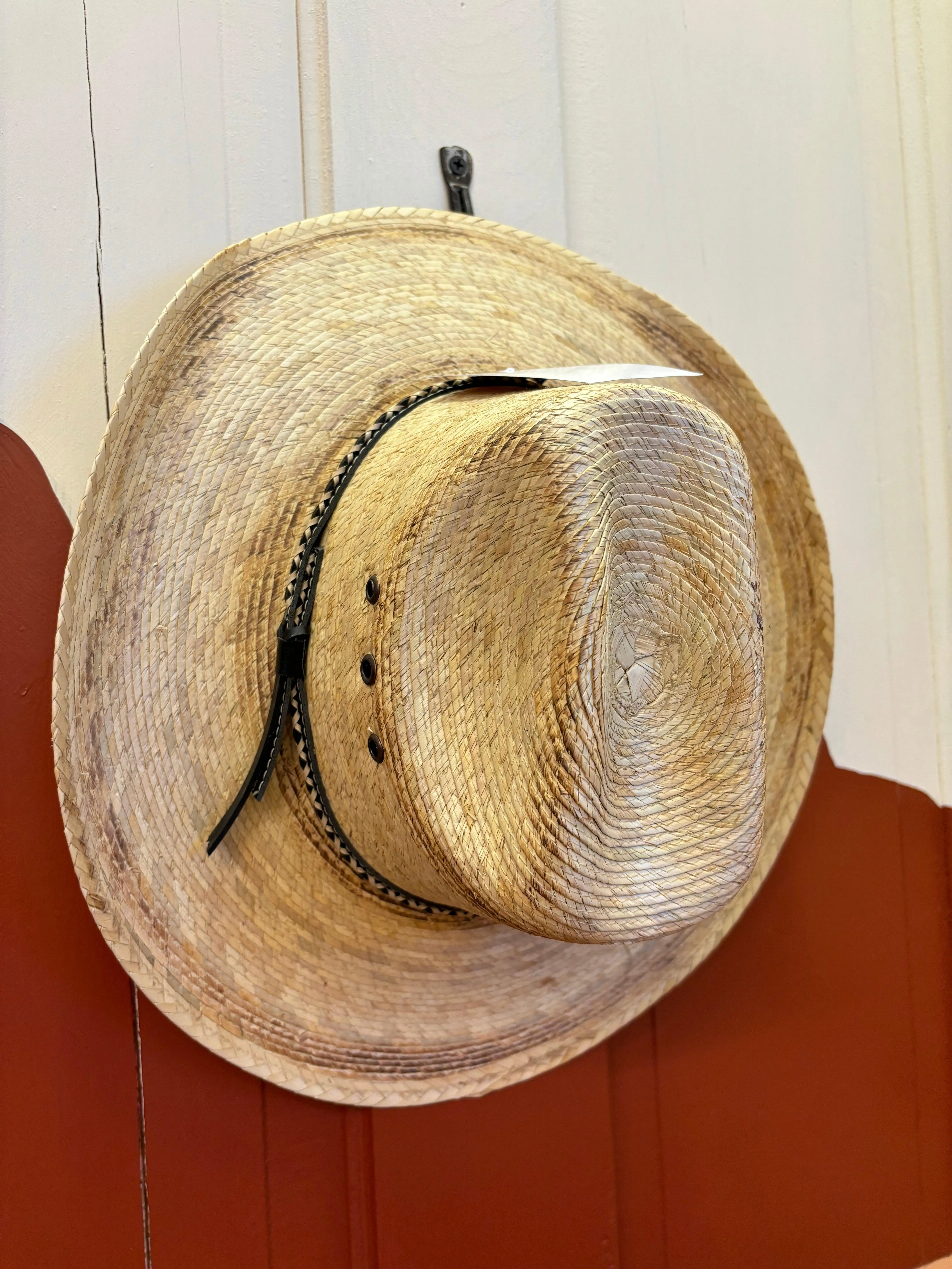 Bullhide Youth West Texas Western Palm Straw Hat 2816