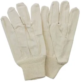 Cotton Polyester Canvas Gloves | Knit Wrist