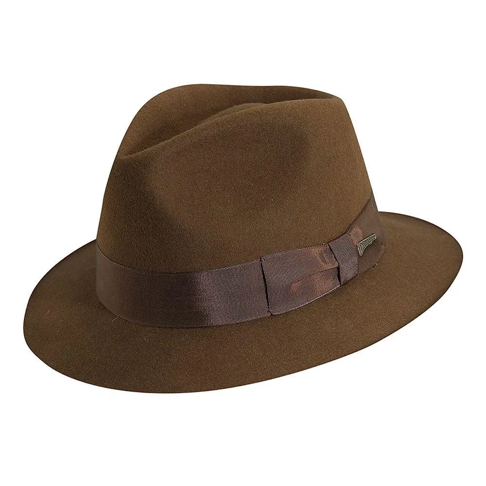 Crusader - Wool Felt Authentic Indiana Jones Fedora Hat