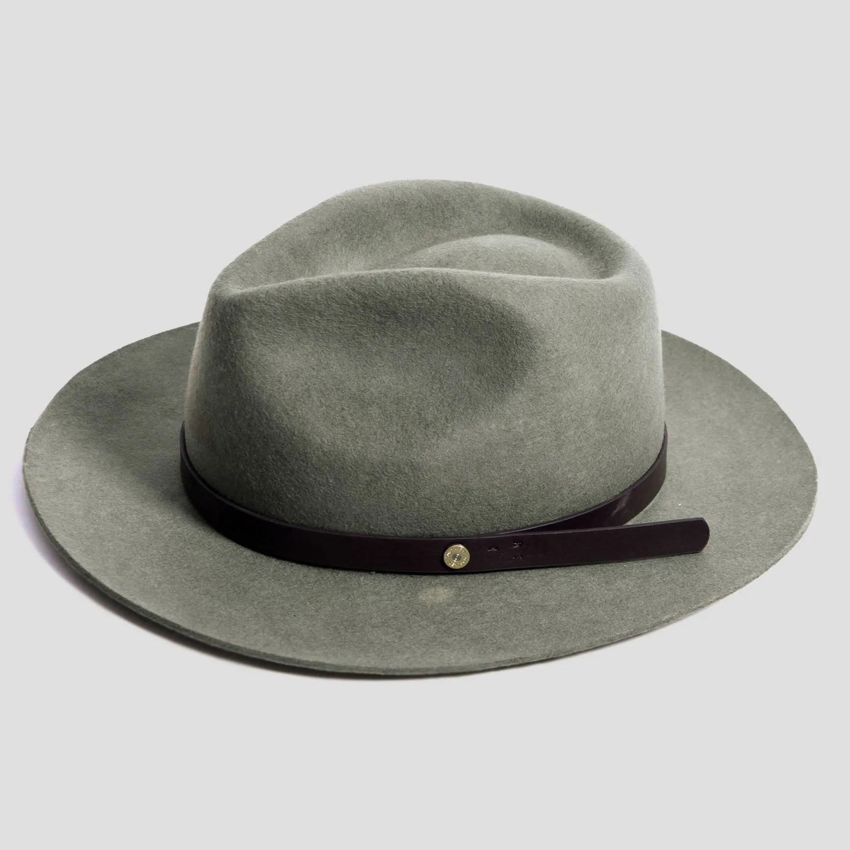 Dapper Men's Felt Fedora Hat–Camel