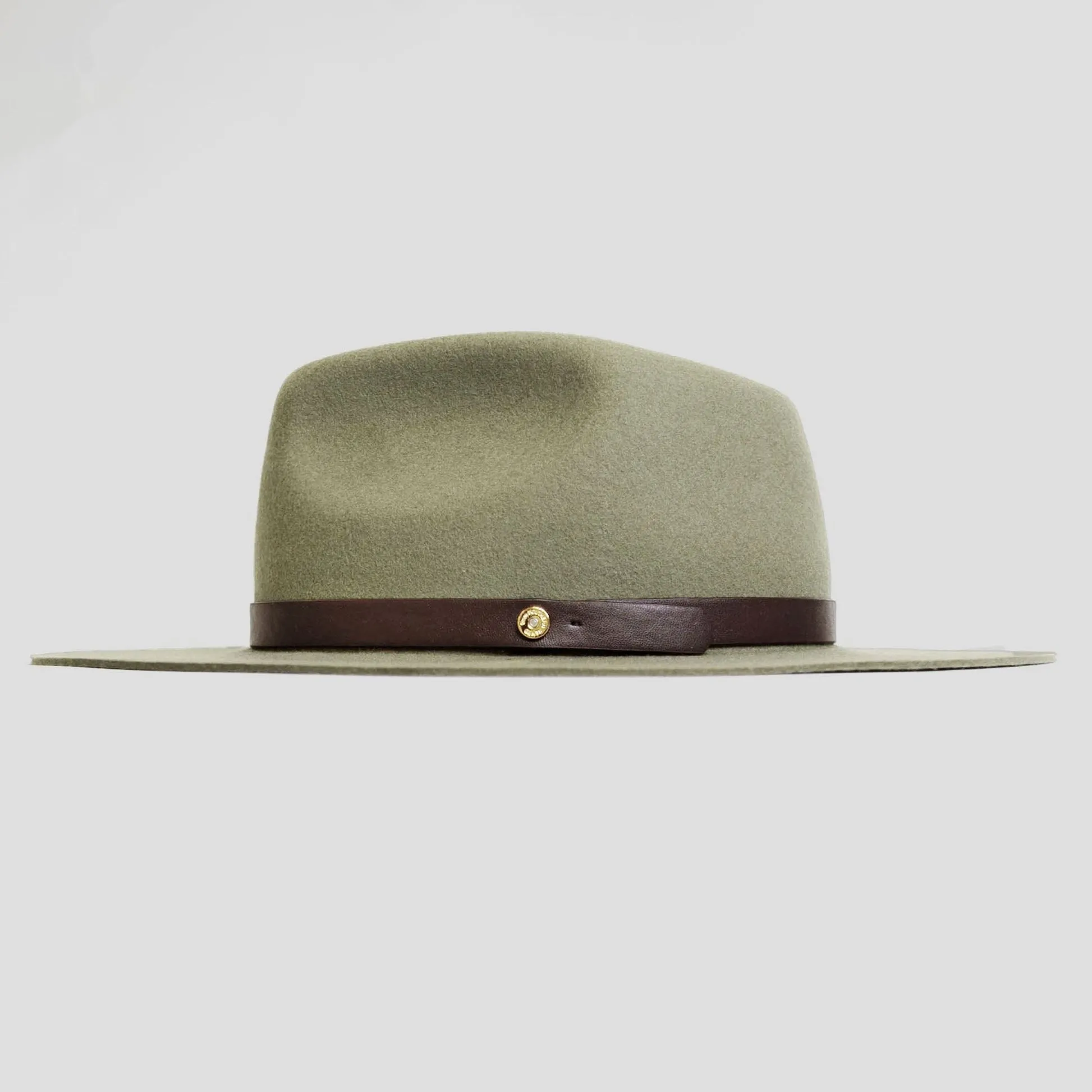 Dapper Men's Felt Fedora Hat–Camel