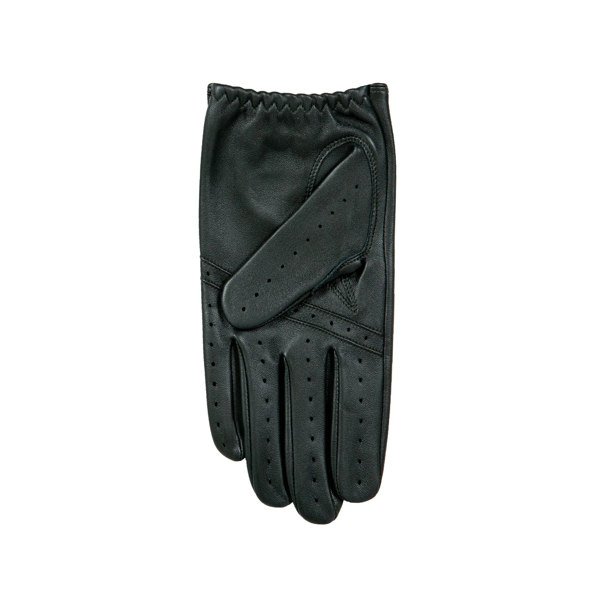 Dents Delta Mens Classic Leather Driving Gloves - Style: 5-1011 - British Racing Green