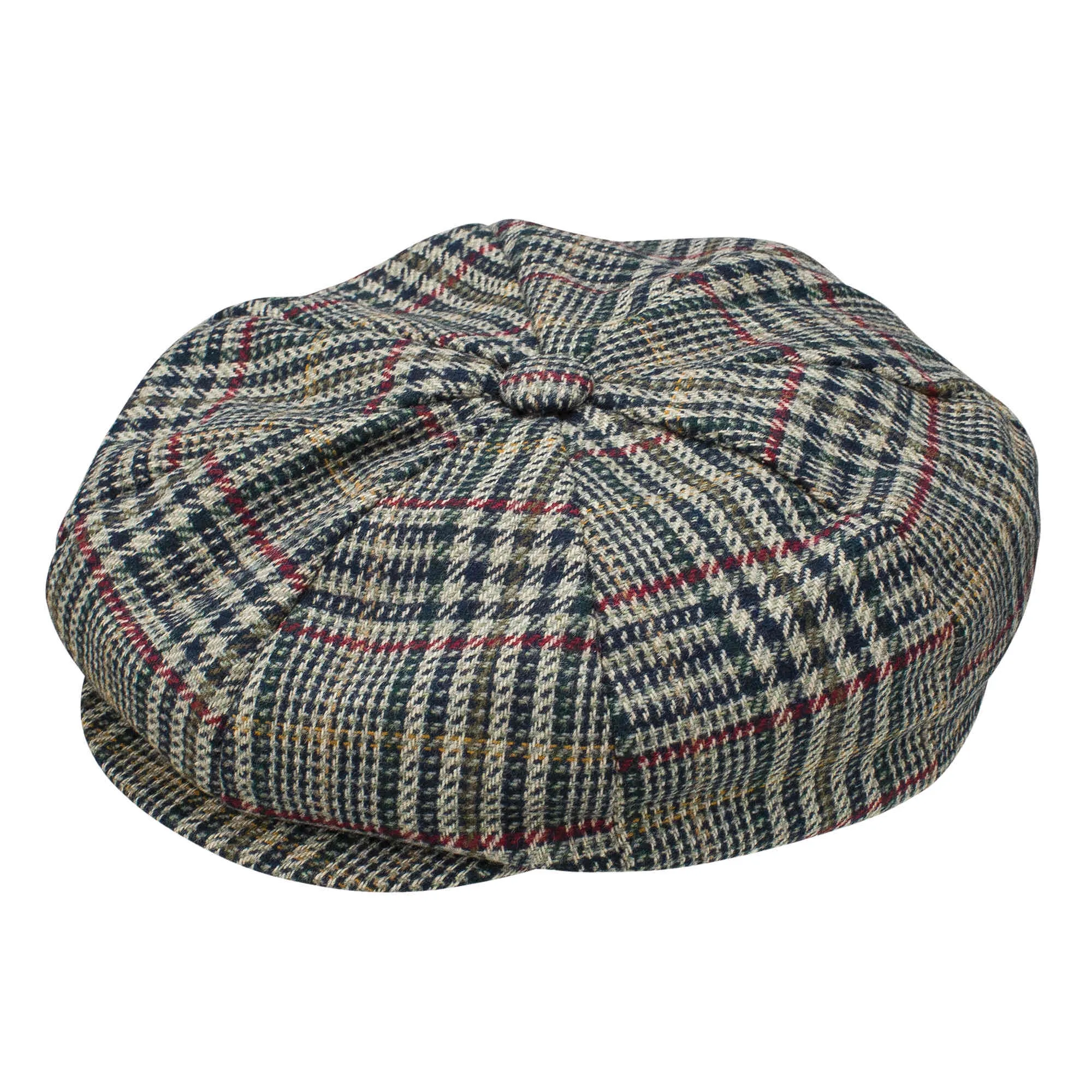 Dobbs Chap Wool Flat Cap