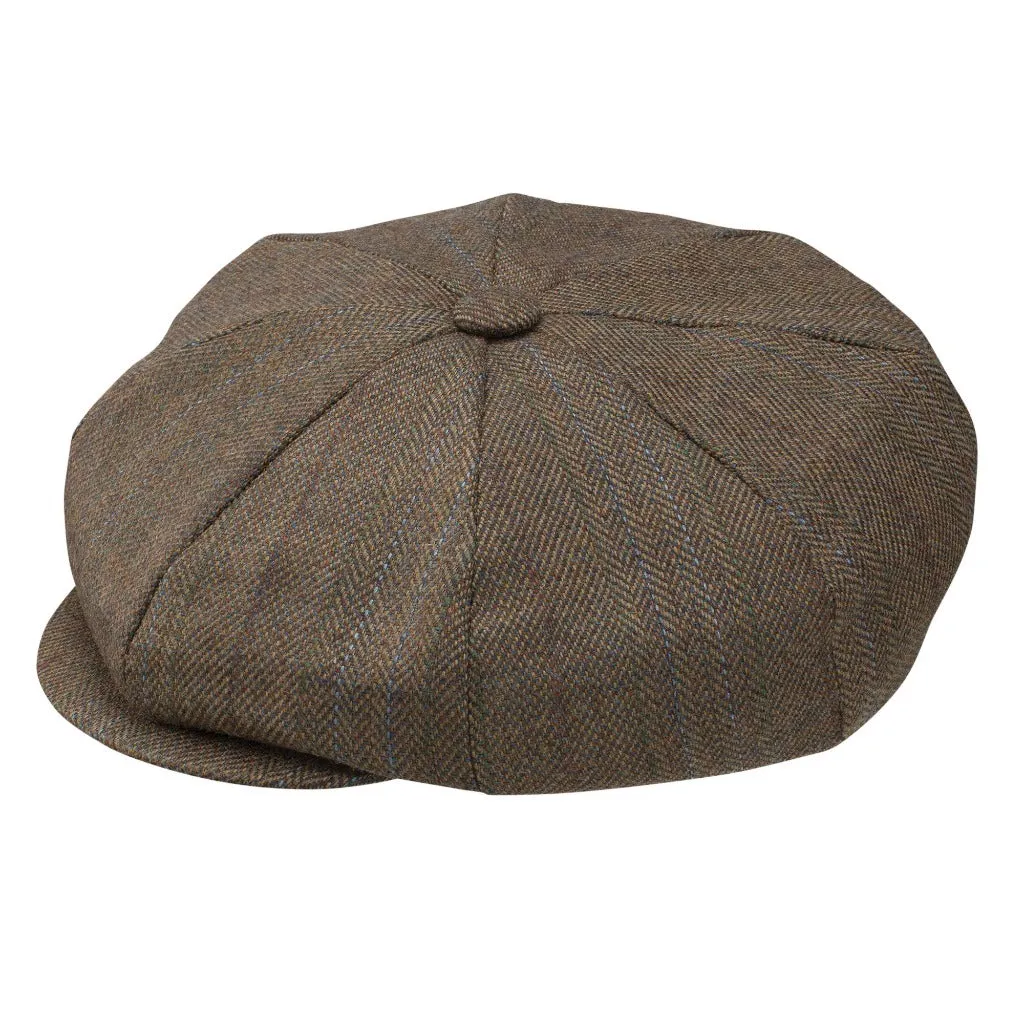 Dobbs Chap Wool Flat Cap