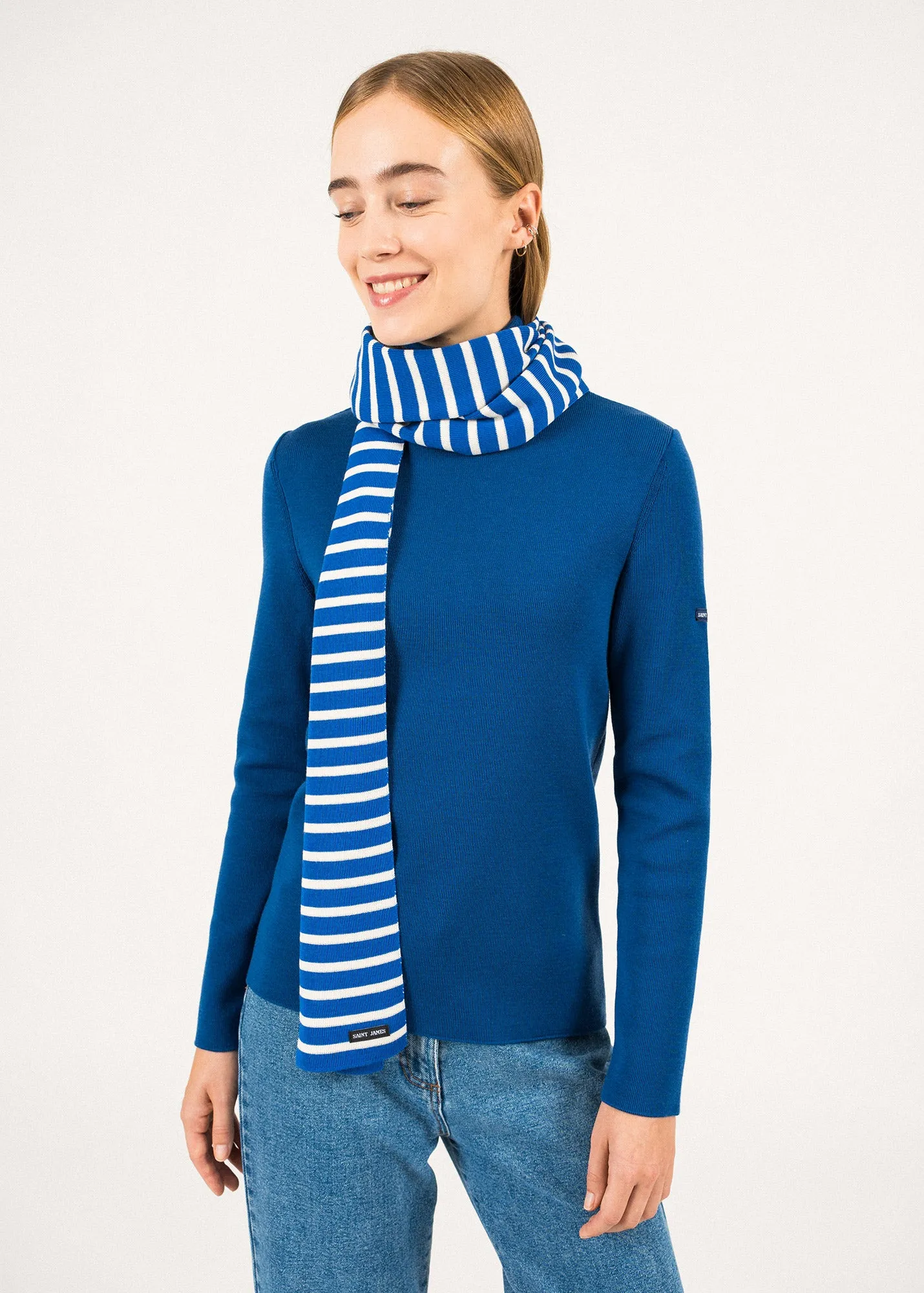 Duguay striped scarf - in blended wool (GITANE/ECUME)