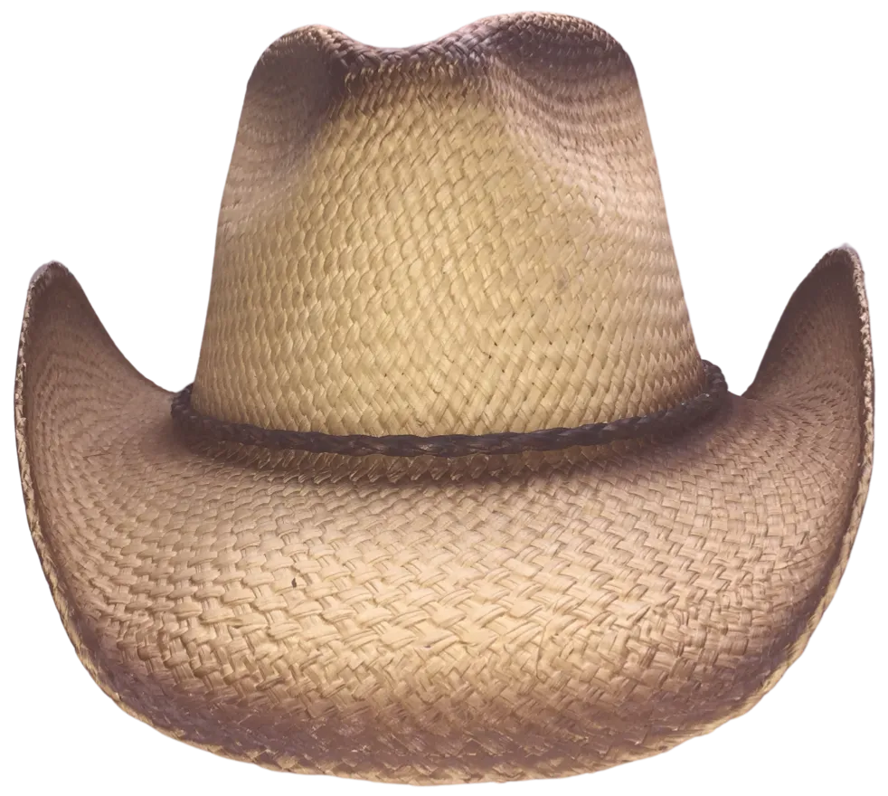 DUSTED Straw Cowboy Hat by Austin