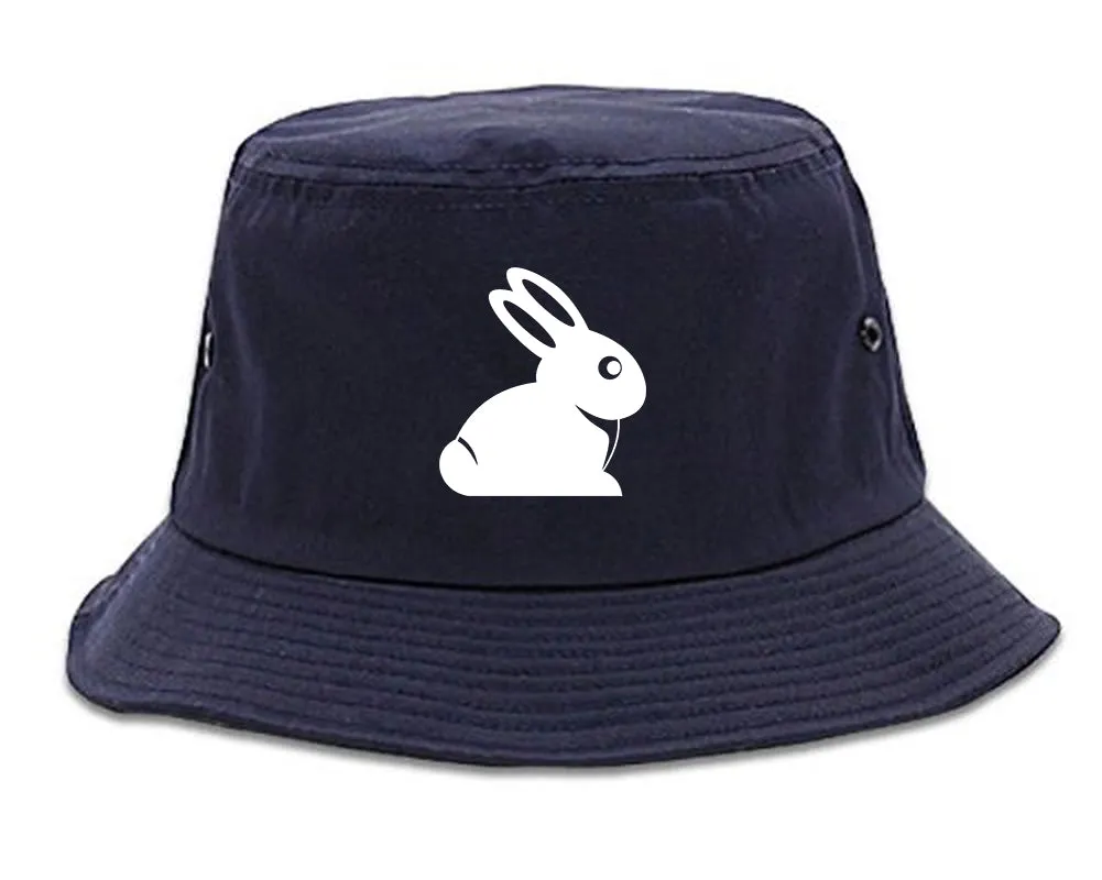 Easter Bunny Rabbit Chest Mens Bucket Hat