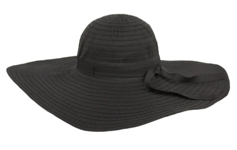 Epoch Shapeable Wide Brim Ribbon Hat