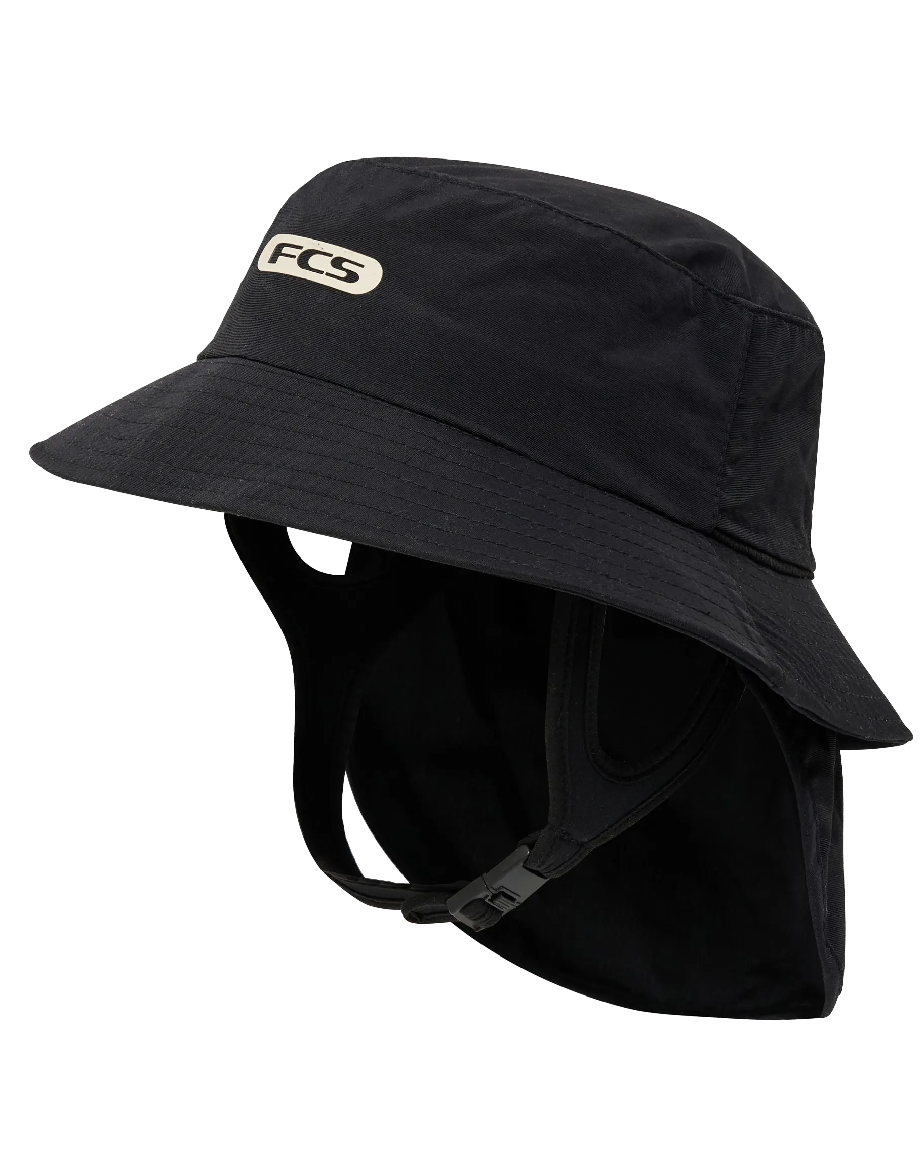 Essential Surf Bucket Hat in Black