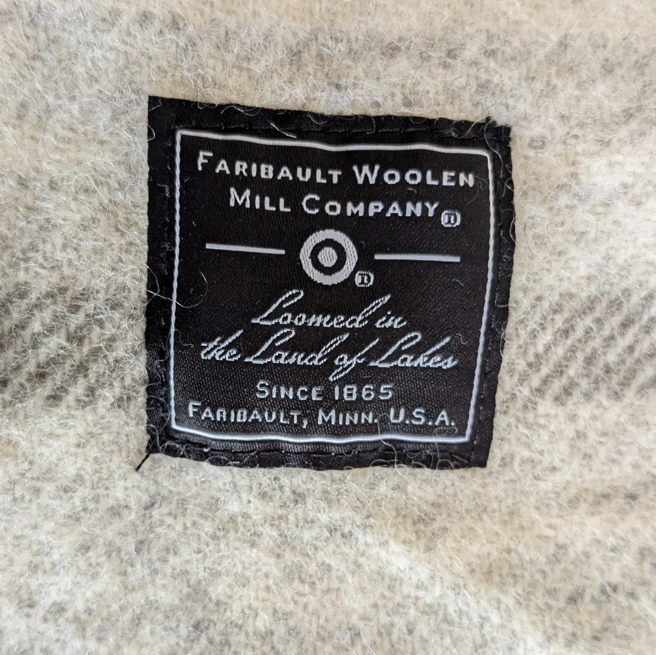 Faribault Wool Blanket Scarf