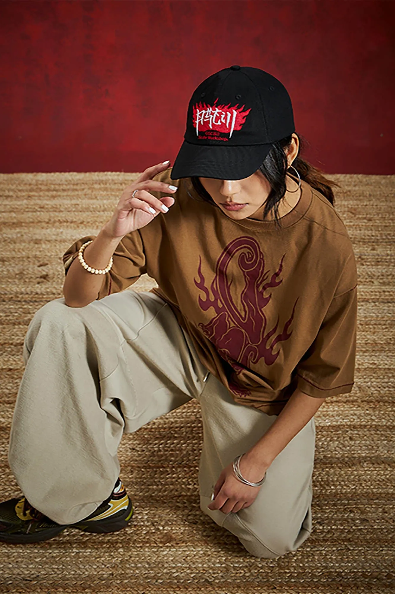 Flame Logo Baseball Cap