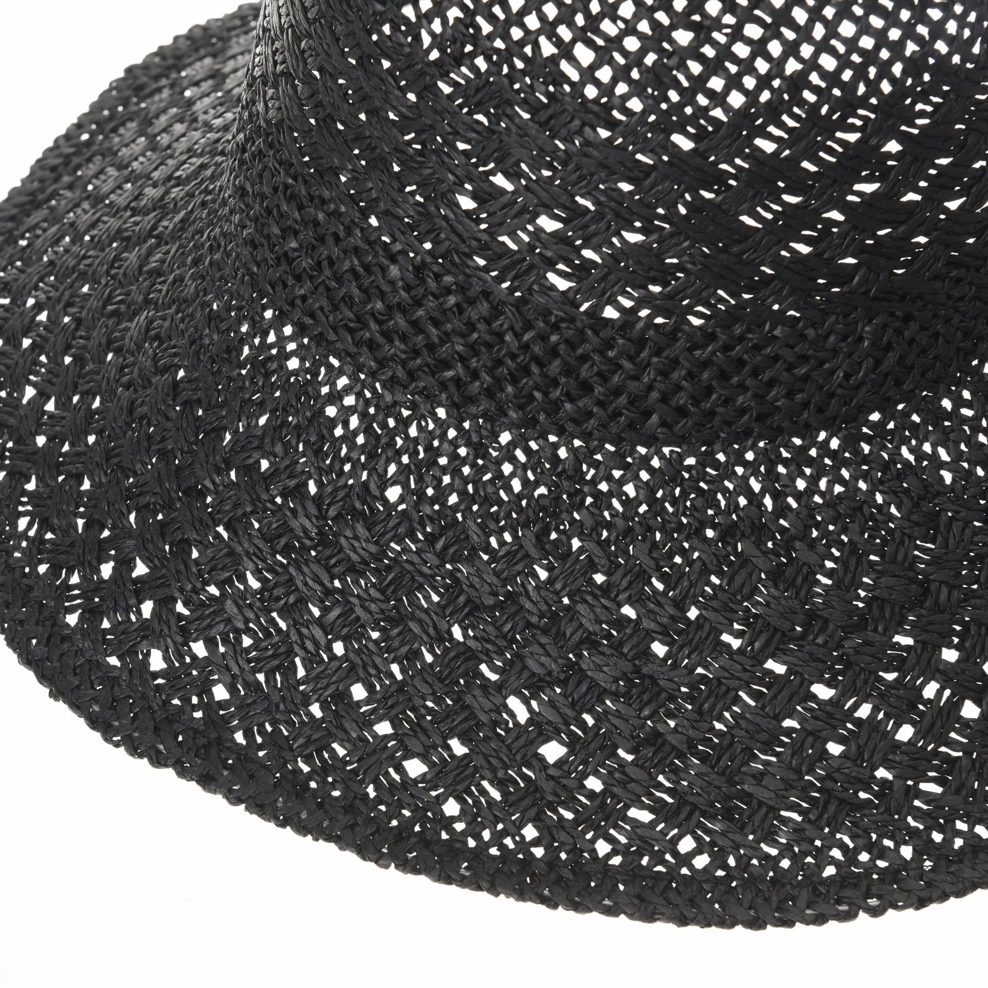 Flanging Straw Crochet Sun Hat Summer Bowler For Women SLH1036