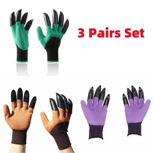 Gardening Gloves with Claws