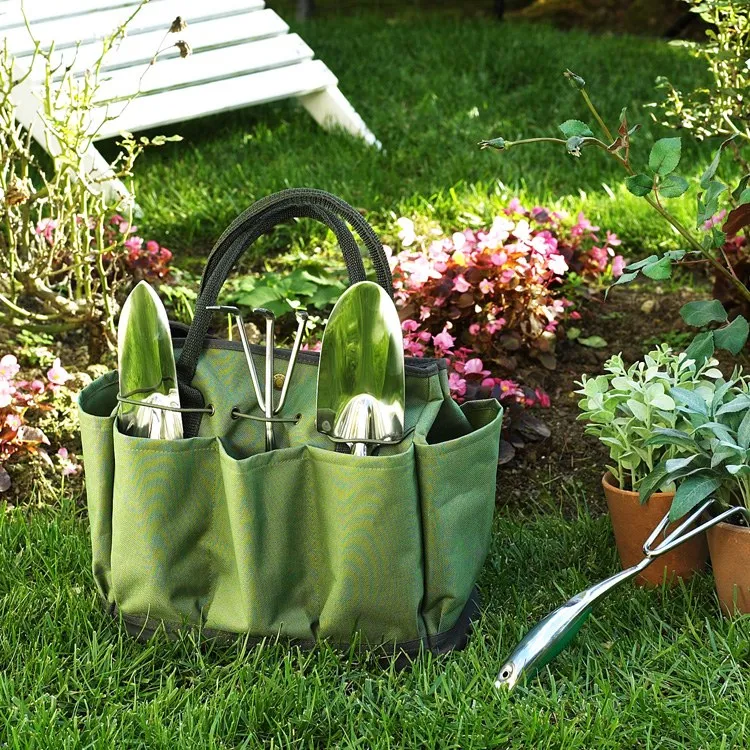 Gardening Tote with Three Tools