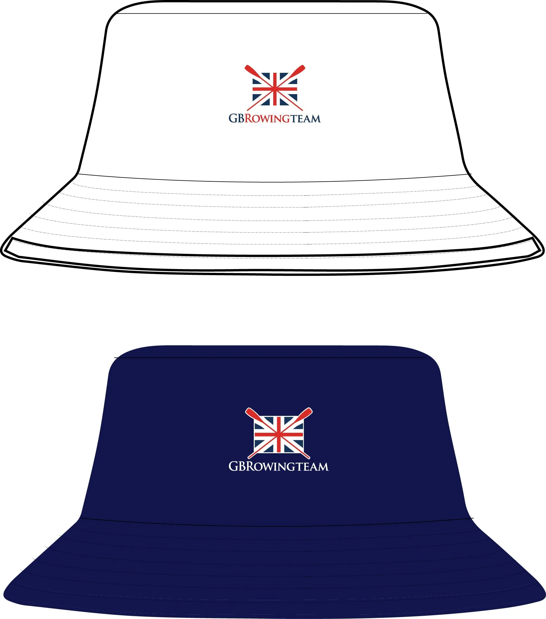 GB Beach Sprint Unisex Reversible Bucket Hat