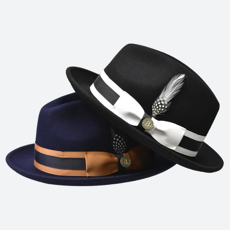 Heritage Classic Fedora Crushable 2-Tone Fedora Hat