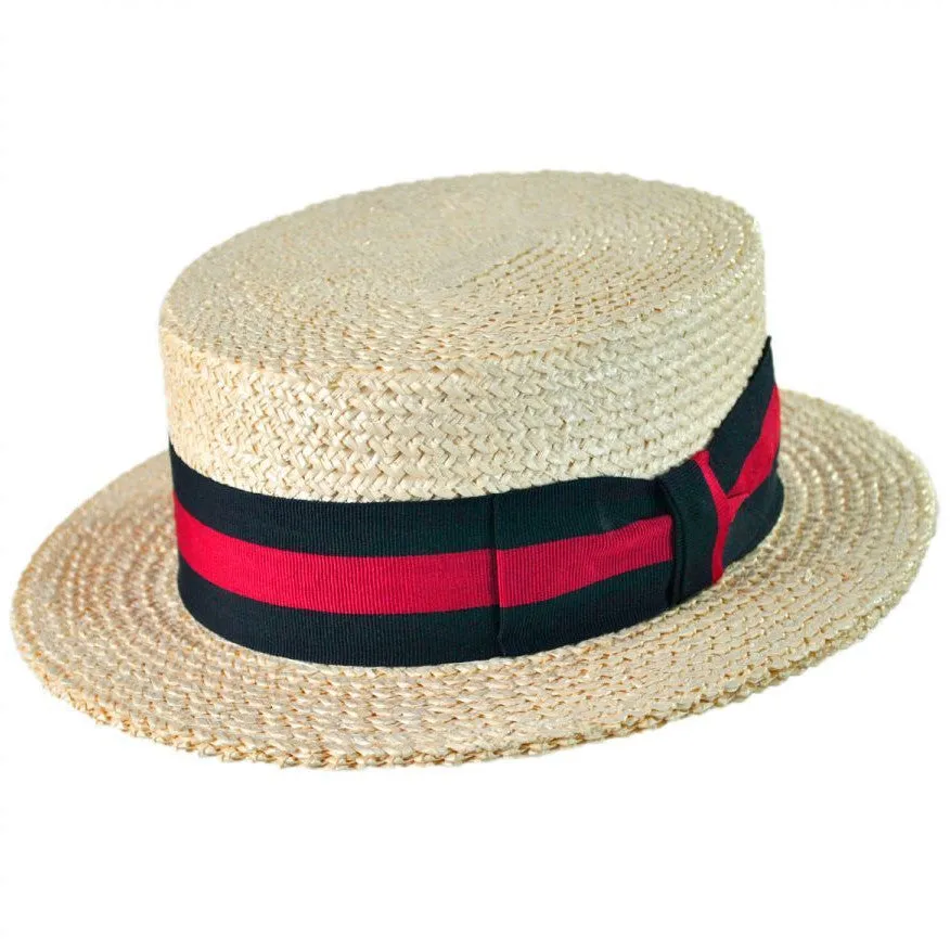 Italian Straw Boater by Capas