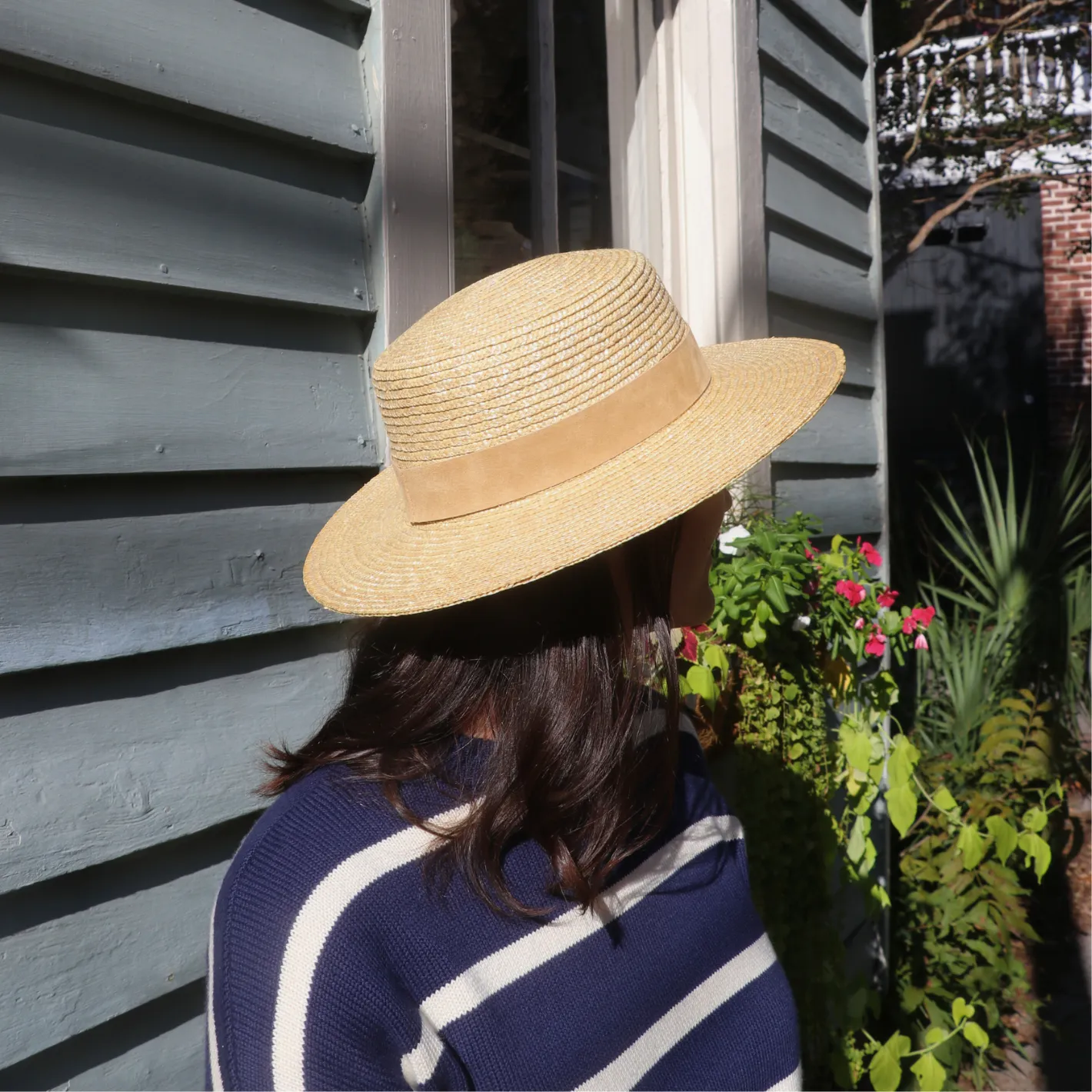 lack of color women's spencer boater hat