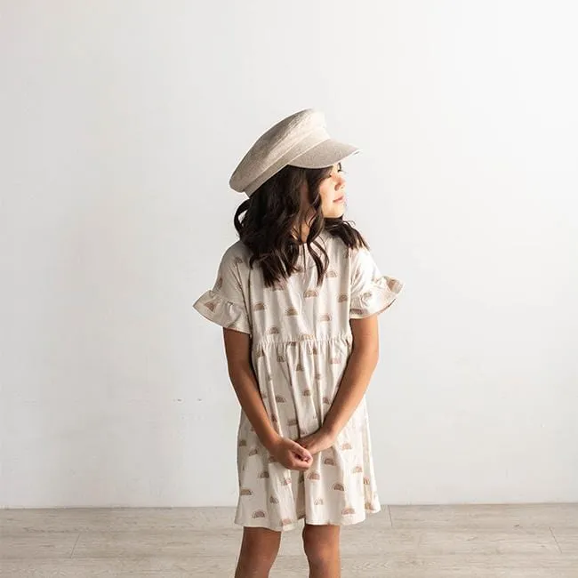 Linen Newsboy Cap Kids