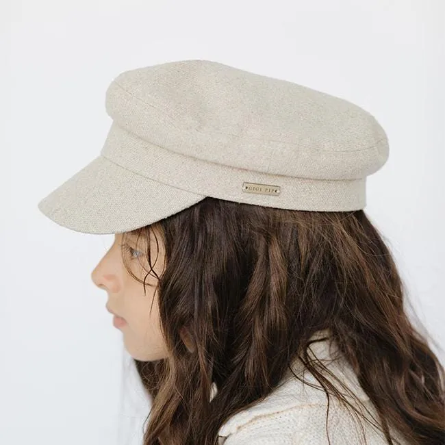 Linen Newsboy Cap Kids