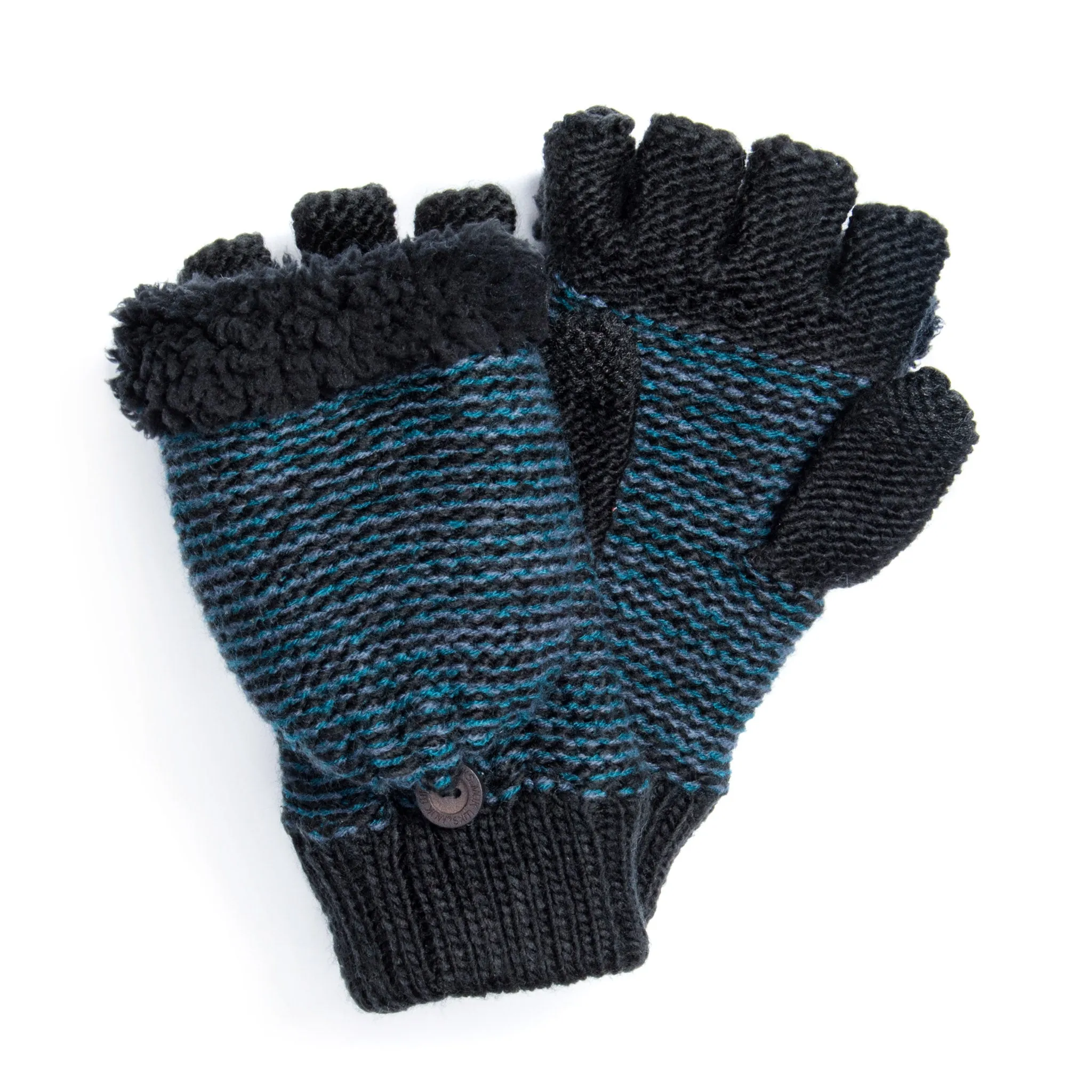 Men's Fingerless Flip Mittens