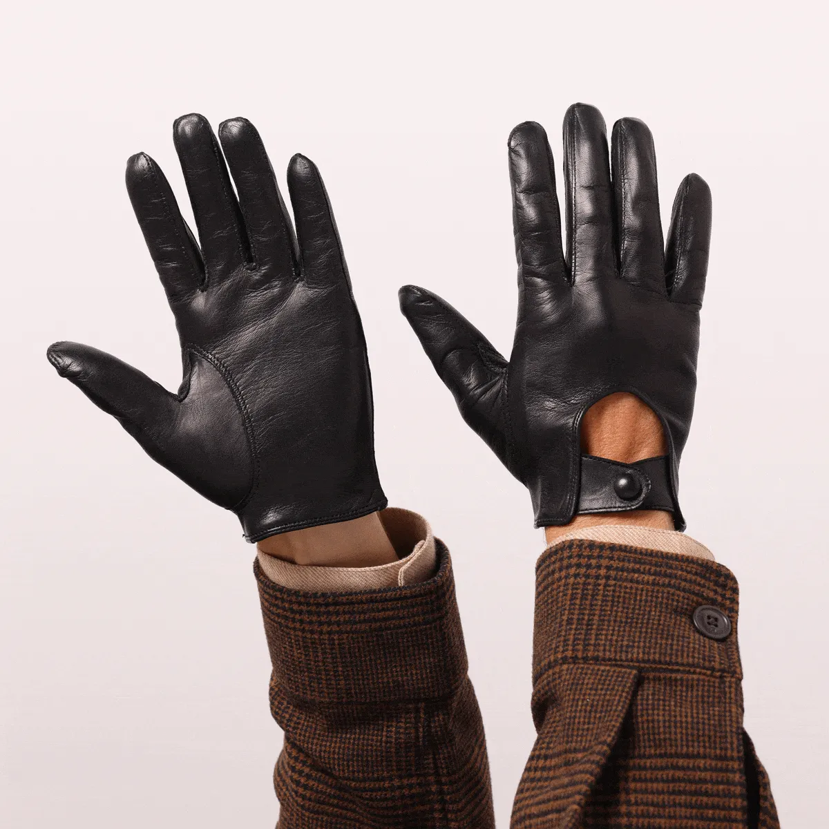 Men's Washable Leather Driving Glove