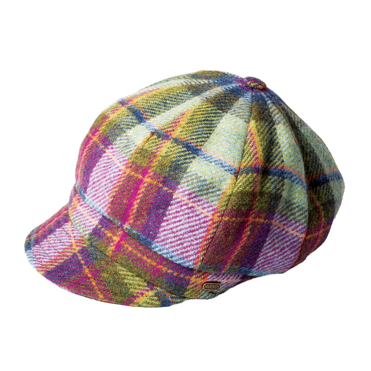 Newsboy Cap, Purple Plaid