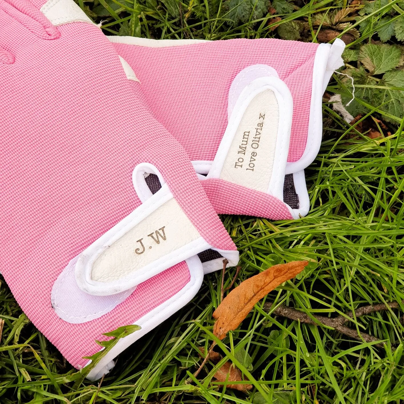 Personalised Leather Gardening Glove