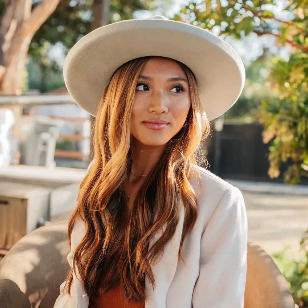 Peter Grimm Formative - Wide Brim Wool Felt Cowgirl Hat