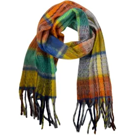 PLUSH PLAID OVERSIZE SCARF