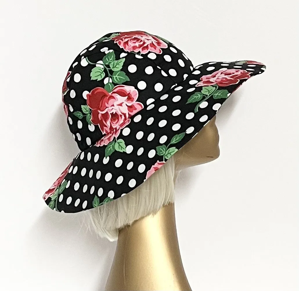 Polka Dot Sun Hat