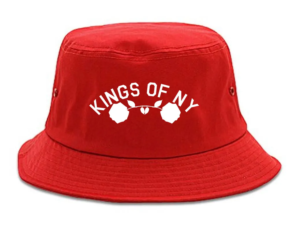 Red Roses Crest KONY Bucket Hat