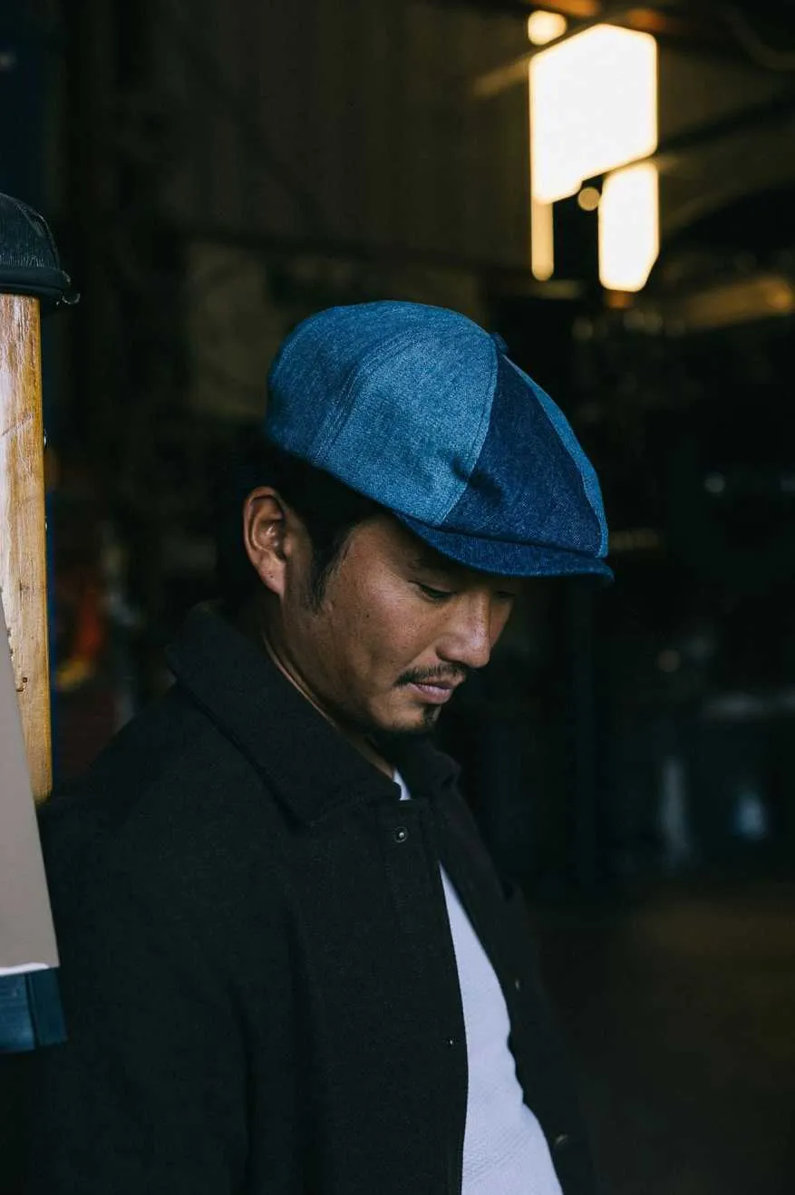 Reserve Assembly Brood Newsboy Cap - Union Herringbone