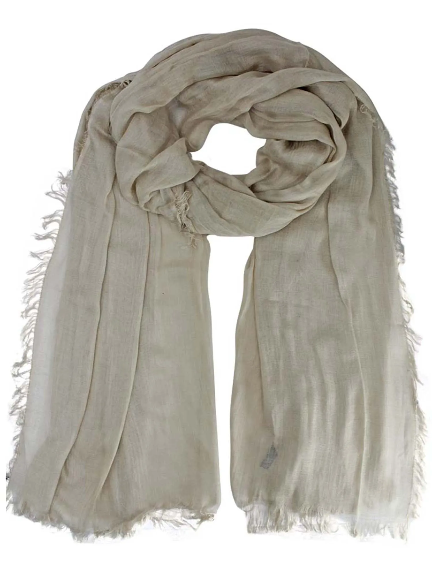 Semi Sheer Viscose Extra Long Scarf Shawl