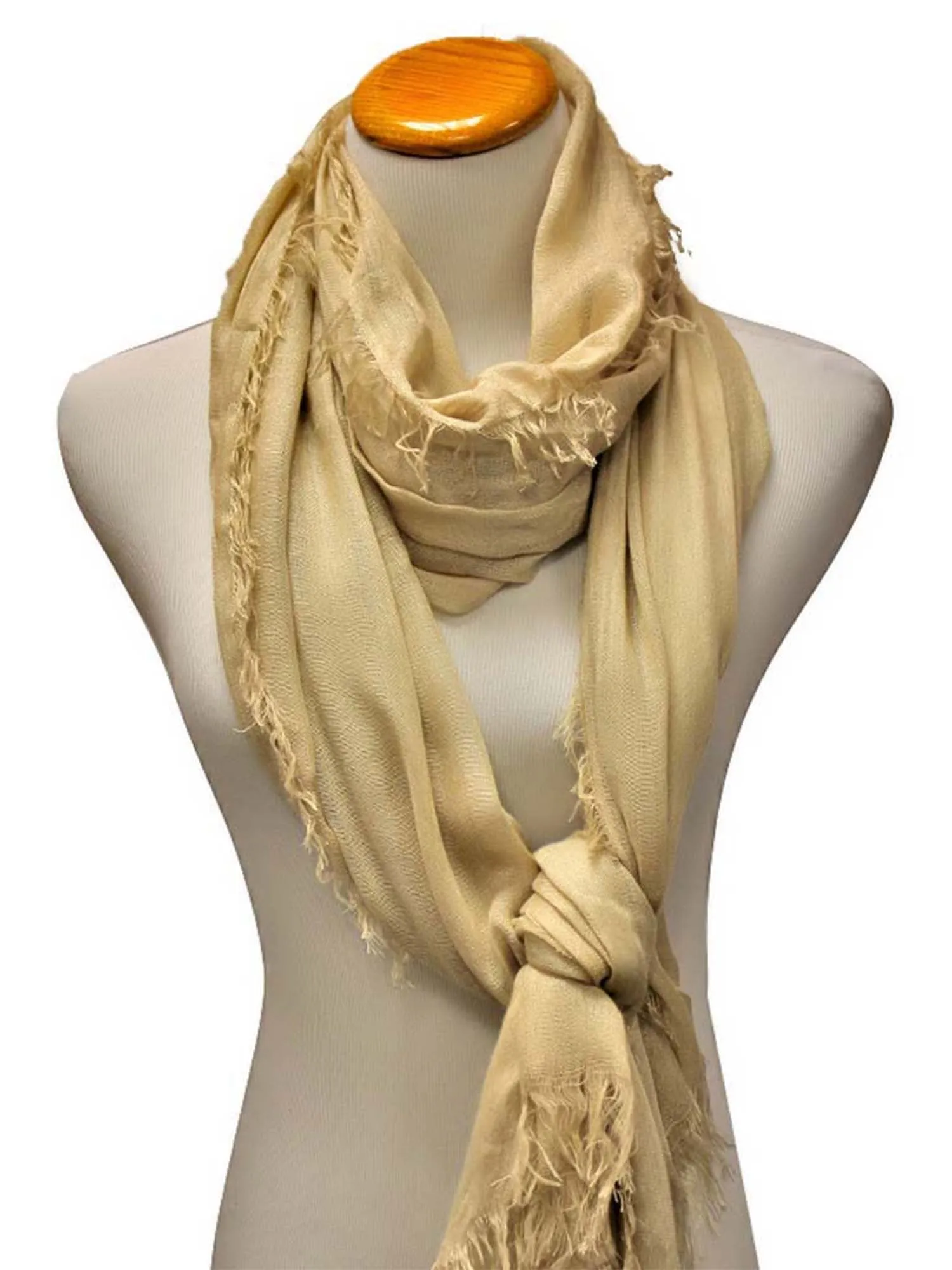 Semi Sheer Viscose Extra Long Scarf Shawl