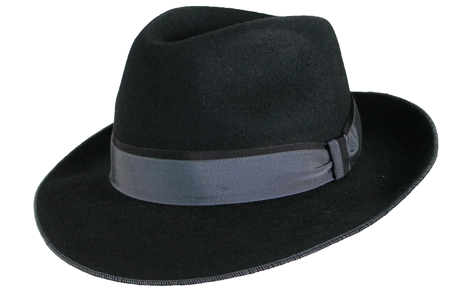 Sempre Wool Felt Snap Brim Fedora by Stefeno Hats