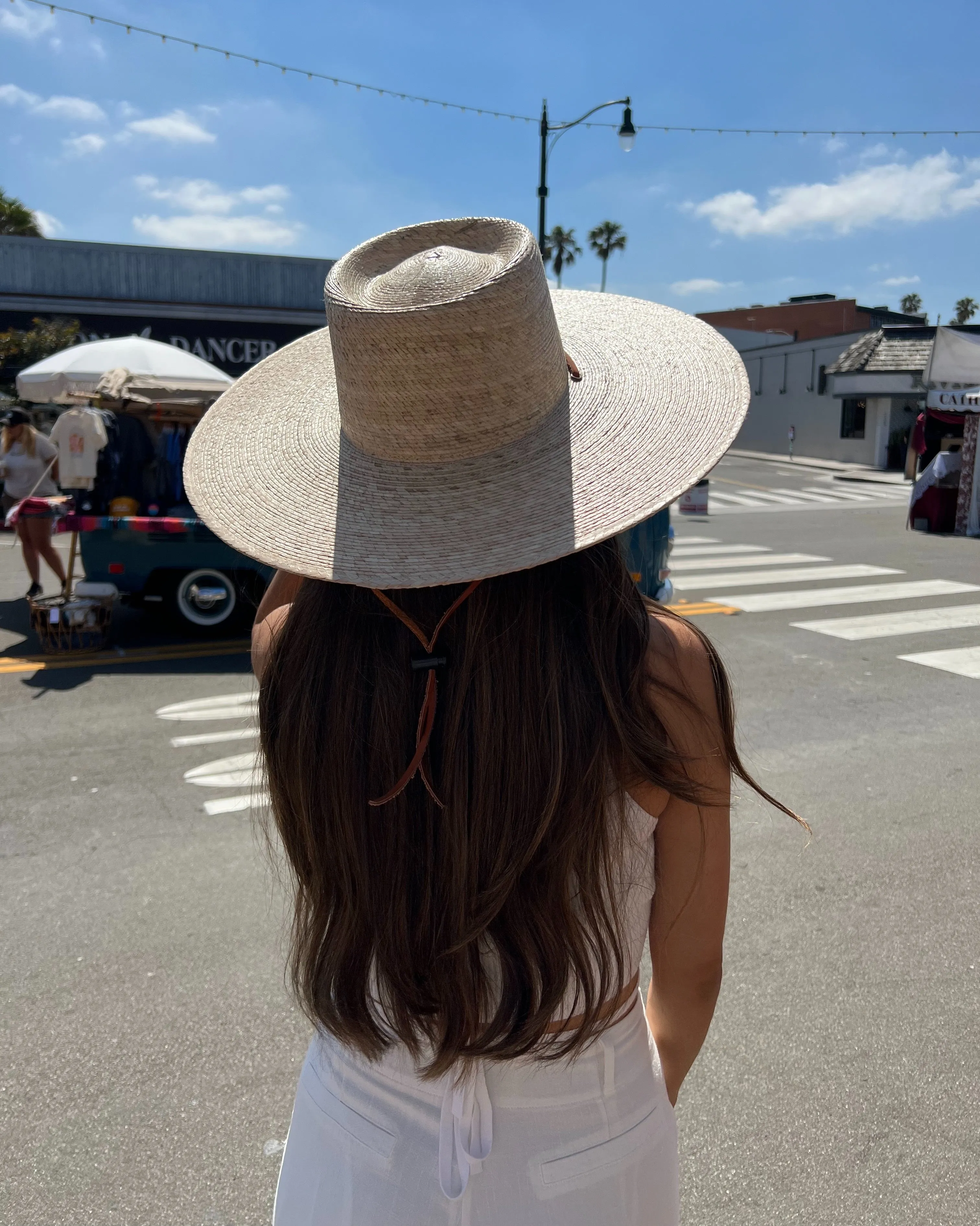 Sicily Wide Brim Boater Hat