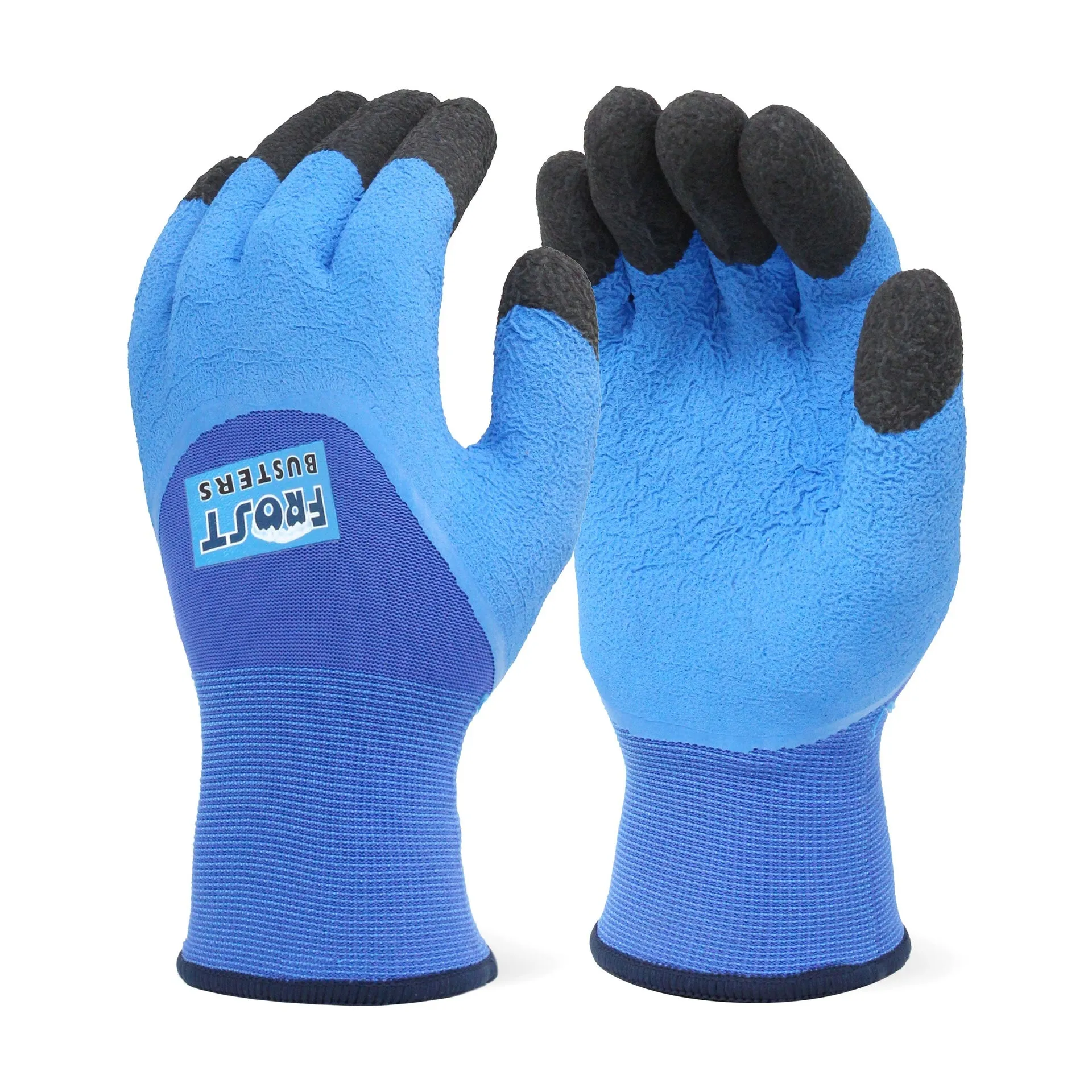 Single Pair - Frost Buster Thermal Winter Latex Coated Gloves