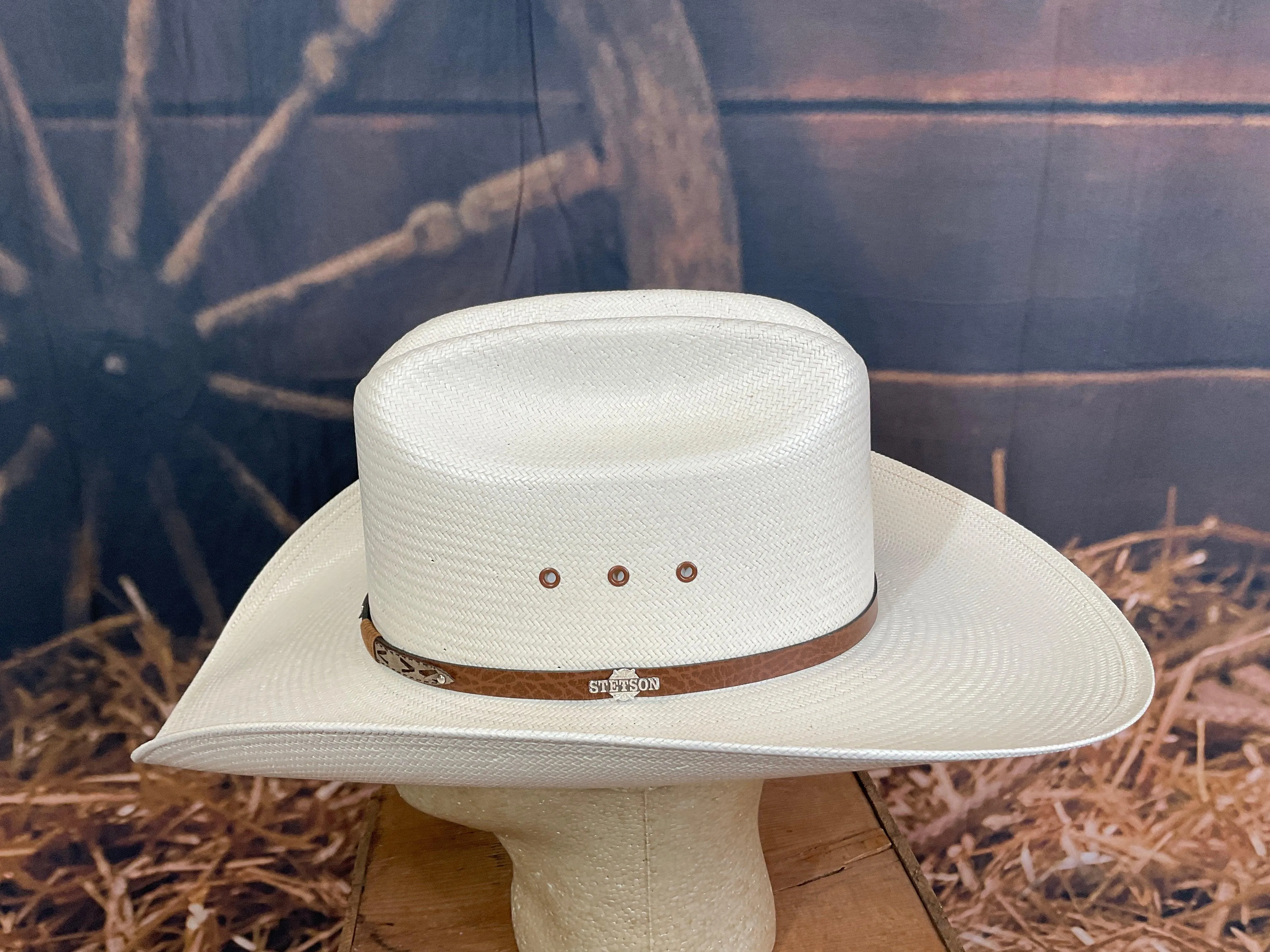 Stetson Rodeo Straw Cowboy Hat SSRDEO-66428176